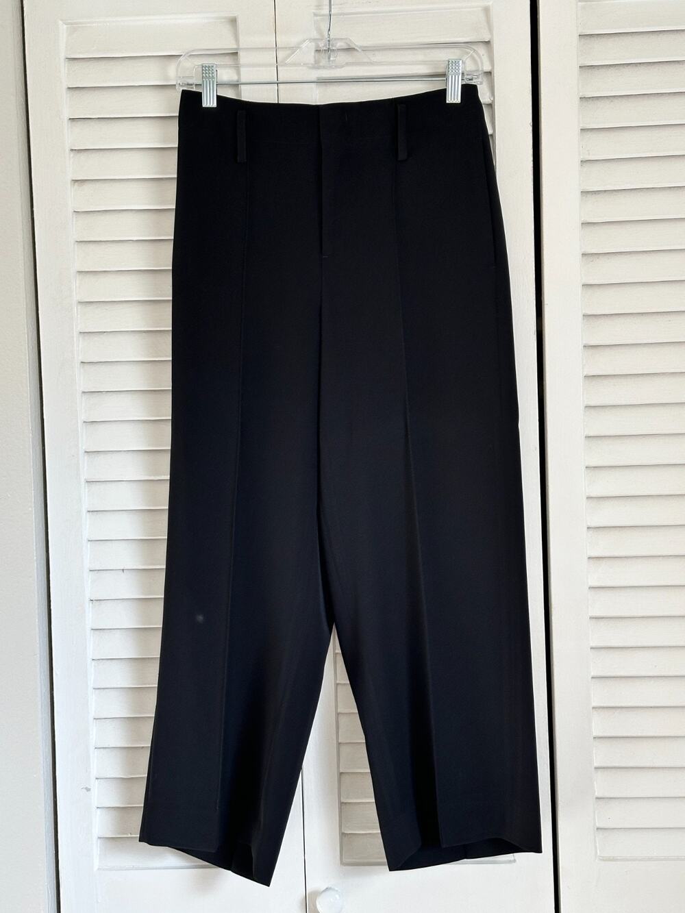 Vince Black Dress Pants 2 Straight Leg Pockets Office Contemporary Minimalist